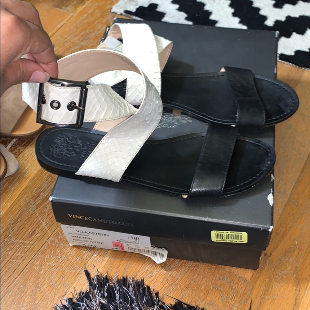 Vince Camuto wrap up sandals